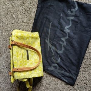 Like-new Petunia Pickle Bottom Statement Satchel